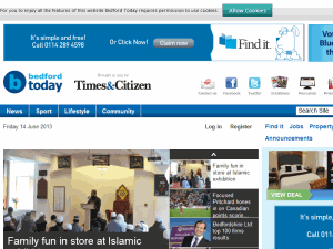 Times and Citizen - home page
