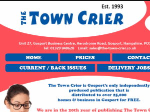 Town Crier - home page