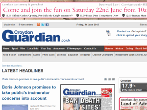 Croydon Guardian - home page