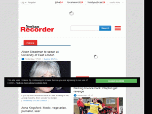 Newham Recorder - home page