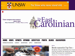 The East Carolinian - home page