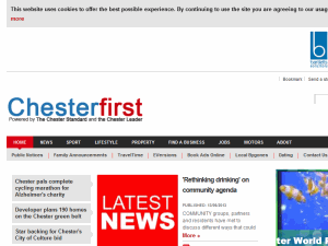The Chester and District Standard - home page