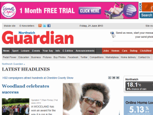 Northwich Guardian - home page
