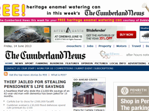 The Cumberland News - home page