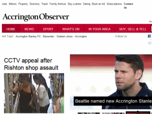 Accrington Observer - home page