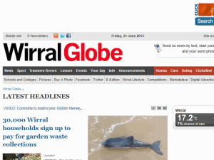 Wirral Globe - home page