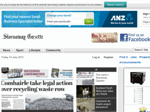 Stornoway Gazette - home page