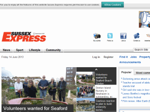 Sussex Express - home page