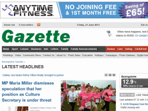 Basingstoke Gazette - home page