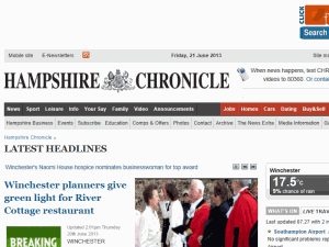 Hampshire Chronicle - home page