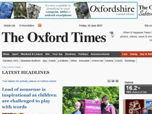 The Oxford Times - home page