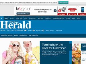 Worthing Herald - home page