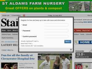 Wilts and Gloucestershire Standard - home page