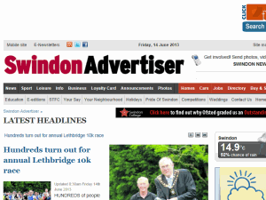 Swindon Advertiser - home page