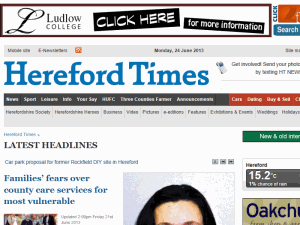 Hereford Times - home page