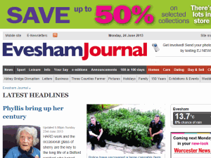 Evesham Journal - home page
