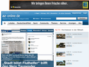 Altmark Zeitung - home page