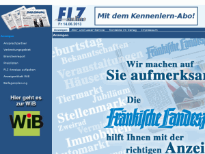 Fränkische Landeszeitung - home page
