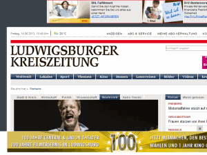 Ludwigsburger Kreiszeitung - home page