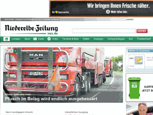 Niederelbe-Zeitung - home page