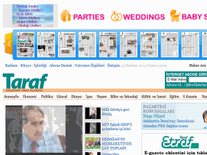 Taraf - home page