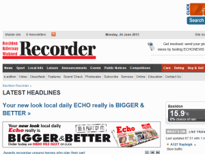 Basildon and Wickford Recorder - home page