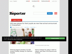 The Reporter - home page