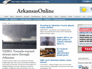 Arkansas Democrat-Gazette - home page