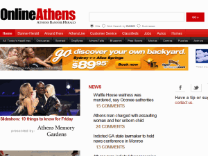 Athens Banner-Herald - home page