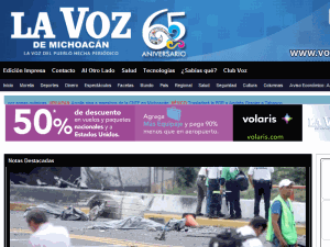 La Voz de Michoacán - home page