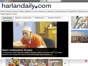 Harlan Daily Enterprise - home page