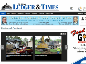 Murray Ledger & Times - home page