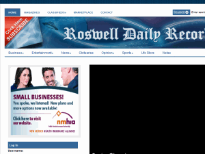 Roswell Daily Record - home page