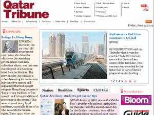 Qatar Tribune - home page