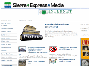 Sierra Express Media - home page
