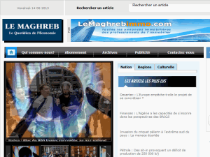 Le Maghreb - home page