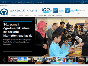 Anadolu Ajansi - home page