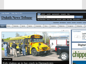Duluth News-Tribune - home page
