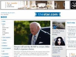 The Toronto Star - home page