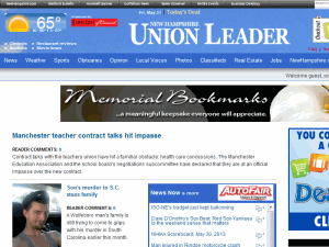 The Union Leader - home page