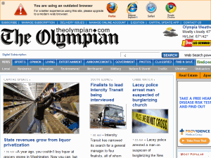 The Olympian - home page