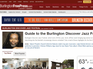 The Burlington Free Press - home page