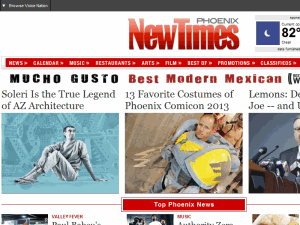 Phoenix New Times - home page