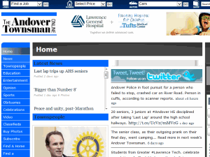 Andover Townsman - home page