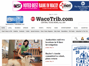 Waco Tribune-Herald - home page
