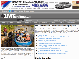 Laredo Morning Times - home page