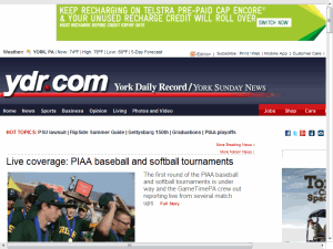 The York Daily Record - home page