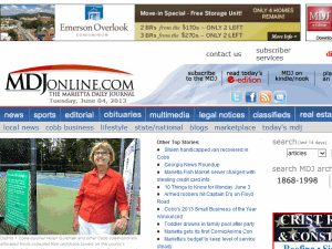Marietta Daily Journal - home page