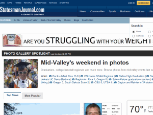 Statesman Journal - home page
