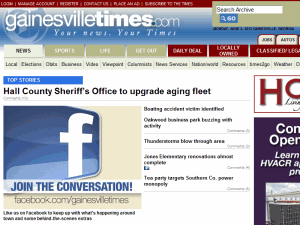 Gainesville Times - home page